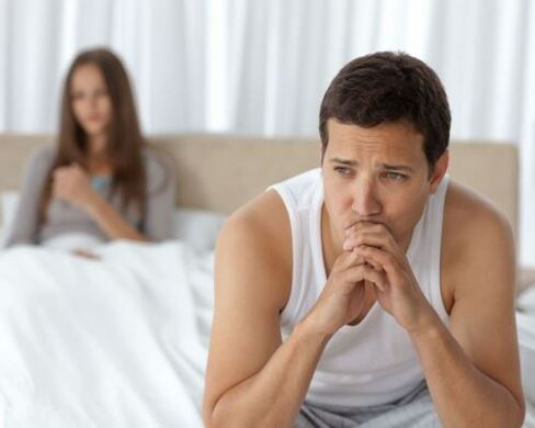 Potência fraca em homens